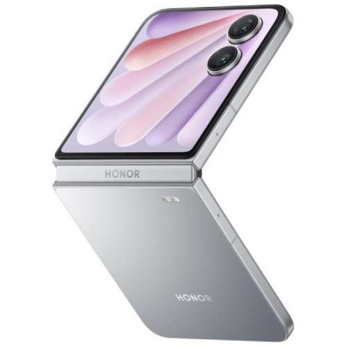 Honor Magic V Flip2, 12 Go + 1 To, 6,82 pouces + 4,0 pouces MagicOS 9.0.1 Android 15 Snapdragon 8 Gen 3 Octa Core, Réseau : 5G, NFC, OTG (Gris) SH840H1756-021